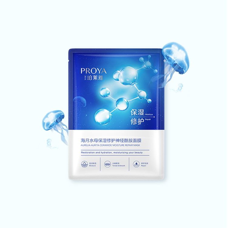 FUN88乐天使·(中国)集团海月水母保湿修护神经酰胺面膜